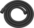 RUMOSE 69 inches Shower Hose Shower Head Extension Hose Extra Long Stainless Steel Shower Tube Attachment Flexible Handheld Shower Sprayer Hose, Matte Black
