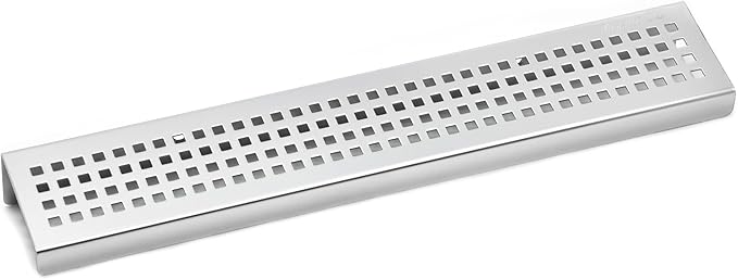 SereneDrains Stainless Steel Polished Chrome Shower Shelf for Inside Shower Drill in Wall Mount Small Bathroom Shelf Decor Organizer Rack Caddy Floating (Polished Stainless Steel, 24 Inch)