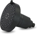 SEVENTY 4-Setting Filtered Shower Head with Shower Filter in Matte Black – Helps Reduce Chlorine and Impurities for Healthier Hair, Skin and Scalp, Easy to Install (Model 12157)