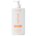 Native Body Lotion Contains Naturally Derived Plant-Based Moisturizers for Women and Men | Restores Dry Skin, Peach & Nectarine, 16.5 fl oz