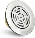 Highcraft 97I3 Flat Stainless Steel RV Mobile Shower Strainer - Drain Assembly for Kitchen or Laundry Sinks