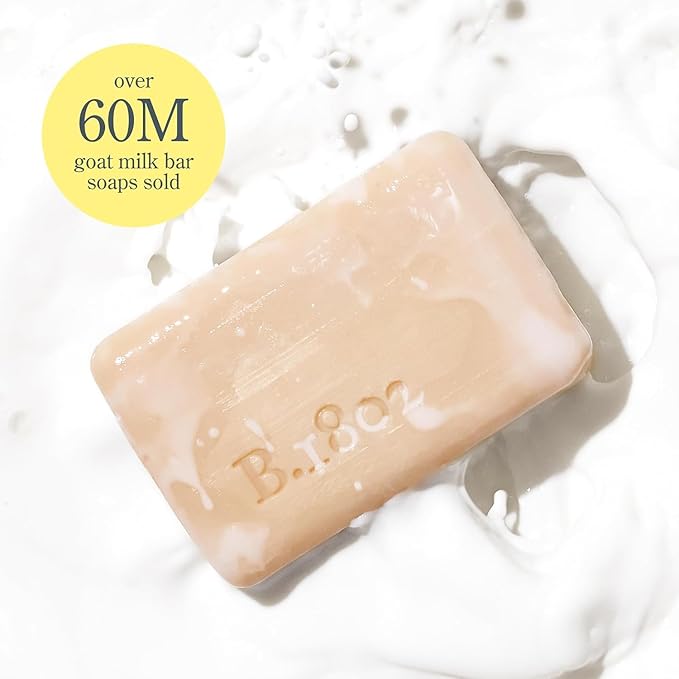 Beekman 1802 x Mackenzie Childs Limited Edition Goat Milk Bar Soap - Covent Garden with Notes of Warm Jasmine, Narcissus & Golden Leaves - 3.5oz Palm Size Bar