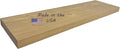 joelsantiques - 36 Inch Wooden Floating Shelves for Wall - 36x10x2 in - Made of Natural Wood - Long Heavy Duty Rustic Wall Shelves for Bedroom - Perfect for Living Room, Kitchen - Beige