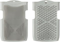 Innobaby Double Sided Silicone Massage Mitt Bath Scrubber Shower Brush & Scalp Massager/Gray