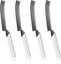 Cleaning Brush Grout Scrub Brush,Home Kitchen Bathroom Window Gap Cleaning Tools,4 pcs Hard Bristle Scrubbing Brush,Kitchen Bathroom Tile Toilet Home Essentials Cleaner Household Use