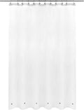Barossa Design Frosted Shower Curtain Liner with 6 Magnets - Waterproof PEVA Shower Liner for Bath Tub, 72" x 72" Standard Size, PVC Free, Metal Grommets - Frost, 72x72