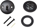 Artiwell Trip Lever Tub Trim Kit Set With Trip Lever Overflow Face Plate, Trip Lever Bathtub Drain with Strainer, Overflow and Matching Screws (OIL RUBBED BRONZE)