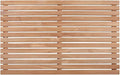 Nordic Style Premium Teak Shower + Bath Mat for Indoor + Outdoor Use | Non-Slip Wooden Platform for Spa, Sauna, Shower, Pool, Bath, Hot Tub | Flooring Decor and Protector