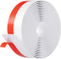 Heavy-Duty 2Inch (W) x 36FT(L) Door Weather Stripping, Extra Thick 2mm Door Draft Stopper Silicone Seal Strip, Draft Seal Tape for Doors Windows and Shower Glass Gap