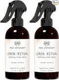 Muse Apothecary Linen Ritual - Aromatic, Soothing, and Relaxing Linen Spray for Bedding, Laundry and Fabric Spray Freshener - Infused with Aromatherapy Essential Oils - Lavender Serenity