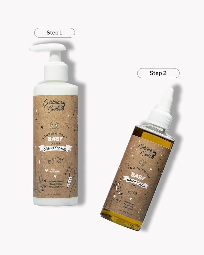 Cristina's Curls Baby Conditioner – Gentle Slip For Tiny Tangles And Soft Moisture