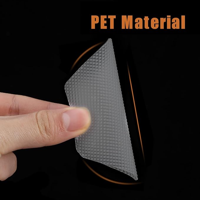 Bathtub Stickers Non-Slip, 36 PCS Grey Hexagon Safety Shower Treads Adhesive Appliques with Premium Scraper