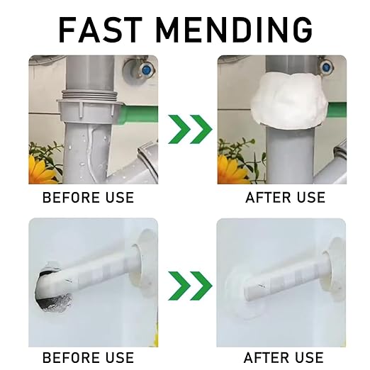 2025 Upgrade Repair Sealing Clay, Waterproof Sealant Mastic, Quick Mending Mud for Drain Connection, Wall Hole, Air Conditioning Hole Waterproof Seal Putty (9)