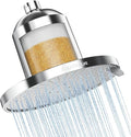 Filtered Shower Head with Filters, Best Shower Heads High Pressure 3 Modes 7 Inch Rain Filter Showerhead for Healthier Hair & Skin, Remove Chlorine and Heavy Metals For Hard Water,Chrome 1.8 GPM