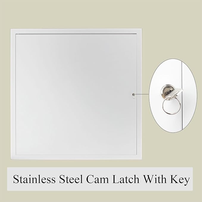 Access Door 16x24 Drywall Access Panel 2Pack Thickened 1mm for Drywall, Attic Door, Ceiling with Key (16X24 inch, Traditional, 2, AD16241MM-2P)