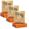 Organic Bay Runner Bar Soap - Gentle Cleansing for Sensitive Skin, Spicy - 3 Pack