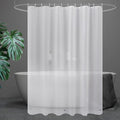 UFRIDAY Extra Long Shower Curtain Liner 72x84 inches,PEVA Frosted Plastic 84 inch Shower Liner Waterproof Opaque Shower Curtain for Bathroom with 3 Bigger Bottom Magnets with Rustproof Grommets
