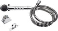 Dura Faucet DF-SA130-CP Economical RV Shower Head Hose Kit, Handheld Replacement Wand, Universal Water Saving Shower Head with Flow Control Trickle Switch (Chrome)