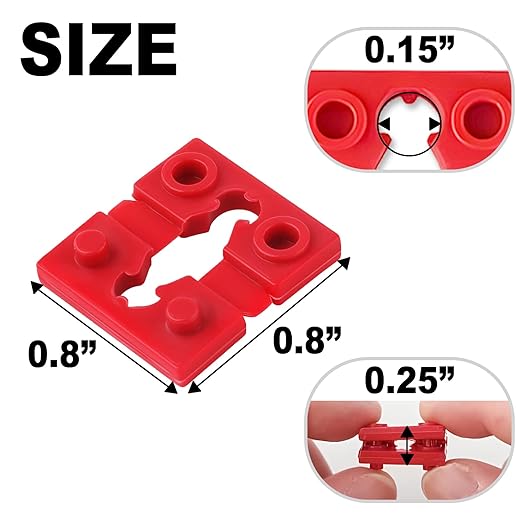 Outlet Spacers for Electrical Box, RonJea 48 PCS Switch and Receptacle Spacers for Loose Outlet Plug Fix, Electrical Extender Outlet Shims Light Switch Spacer