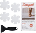 Original Bathtub Stickers Non-Slip, Safety Shower Treads Adhesive Appliques with Premium Scraper