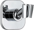 G-Promise All Metal Handheld Shower Head Holder, Adjustable Wall Mount Shower Wand Bracket, Strong Adhesive Disc Mount or Drill Installation (Chrome)