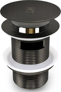FerdY Pop-up Drain for Freestanding Bathtub, Space Gray, cUPC Certification, Freestanding Bathtub Drain Stopper