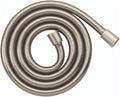 hansgrohe Techniflex Handheld Shower Replacement Shower Hose 80-inch Easy Install Modern Shower Hose in Brushed Nickel, 28274820