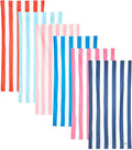 Dock & Bay Beach Towel - Quick Dry, Sand Free - Compact, Lightweight - 100% Recycled - Includes Bag - Set of 6 - Best of The Best, Extra Large (200x90cm, 78x35)