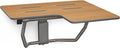 Seachrome 32" x 22.5” Teak Reversible Folding Transfer Tub/Shower Seat, ADA Compliant
