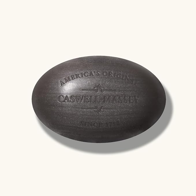 Caswell-Massey Natural Bar Soap Gift Set - Sandalwood - Triple-Milled Moisturizing Body Soap Bars for Men & Women, Plant-Based Formula with Essential Oils, Made in USA, 3 x 5.8 oz