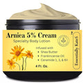 Arnica 5% Cream Body Lotion 4 Fl Oz - Infused with Ceramide 1, 3 and 6II - Packed with hydrating oils and butters, this rich body lotion helps relax and revitalize overworked muscles and joints.