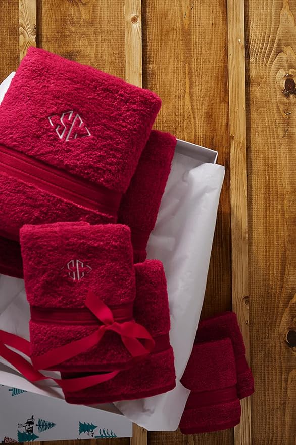 Lands' End Supima Towel Deep Sea Navy 6 Piece Towel Set