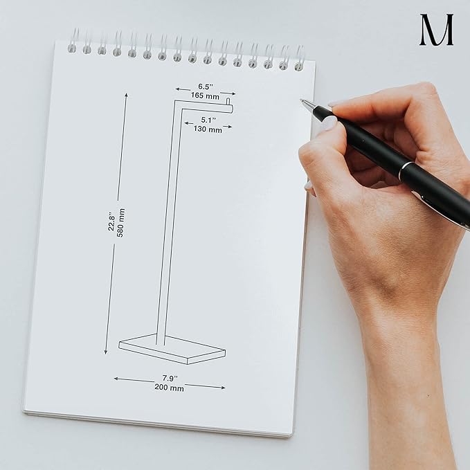 MARMOLUX ACC Free Standing Gold Toilet Paper Holder Stand White Marble Base and Storage | 4 Jumbo Roll Bathroom Hardware Toilet Tissue Organizer | Stainless Steel Bathroom Decor Accessory