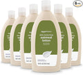 Amazon Basics Daily Oatmeal Body Lotion and Skin Protectant Moisturizer, Fragrance Free, 18 Fl Oz (Pack of 6) (Previously Solimo)