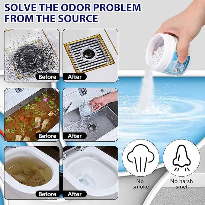 Sink Drain Hair Clog Remover Cleaner,Powerful Unclogging,Toilet Unclogger Heavy Duty,Bathroom Shower Pipeline Dredg (1)