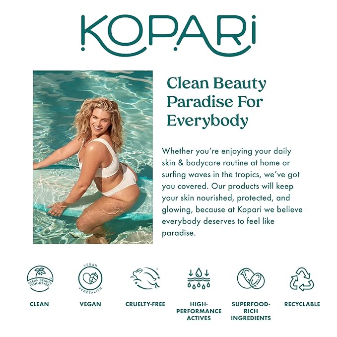 Kopari Ultra Restore Body Butter, Whipped Lightweight Formula, Hyaluronic Acid & Mango Seed Butter, Deep & Long-Lasting Moisture, Coconut 7.7 oz