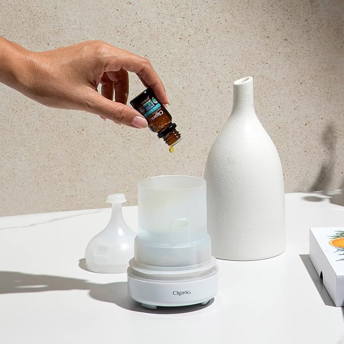 Cliganic Organic Patchouli Essential Oil - 100% Pure Natural for Aromatherapy Diffuser | Non-GMO Verified (Packaging May Vary)