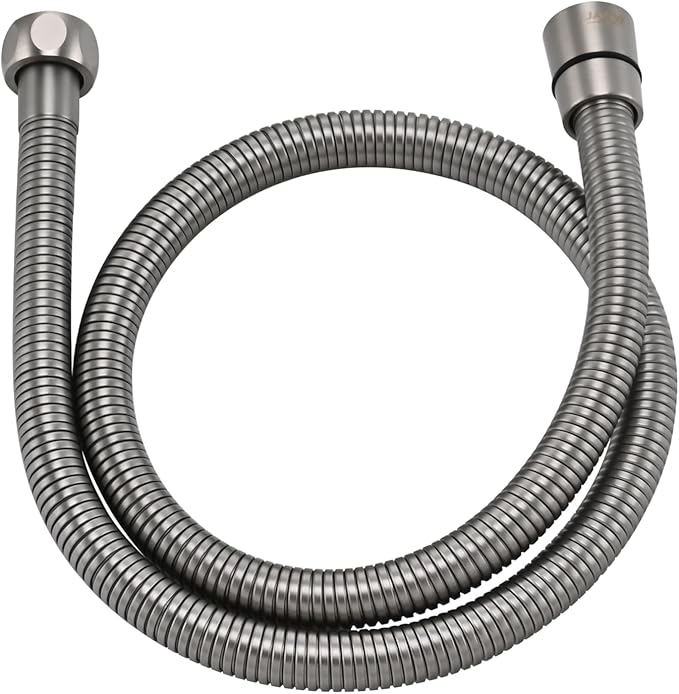 Shower Hose Extra Long 304 Stainless Steel Handheld Showerhead Hoses,Anti Winding Interface,With Brass Insert And Nut-durable ＆ Flexible Rv Shower Hose Replacement (Brushed Nickel, 39 Inches)