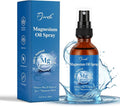 Magnesium Oil Spray for Feet, Body & Sleep, 100% Pure & Natural Organic Topical Magnesium Chloride Oil Spray for Caring Body, Easy to Carry and Use, Rapidly Absorbed