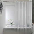 AooHome 72x72 Shower Curtain Liner - 8G Eva Heavy Duty Frosted Bathroom Plastic Shower Liner with Rustproof Metal Grommets and 5 Bottom Magnets, Thickness, Water Repellent, Semi-Transparent