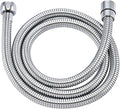Shower Hose Extra Long 304 Stainless Steel Handheld Showerhead Hoses,Anti Winding Interface,With Brass Insert And Nut-durable ＆ Flexible Rv Shower Hose Replacement (Chrome, 39 Inches)