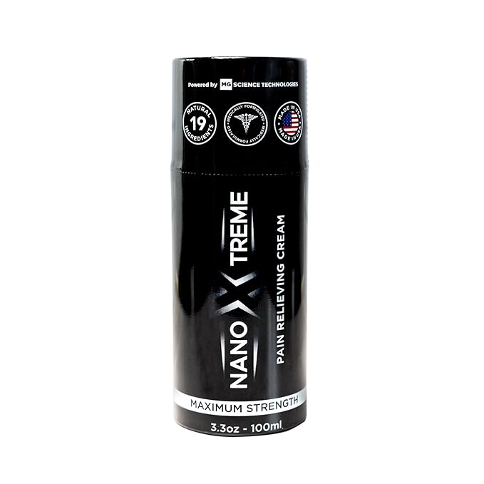 Pain Relief Cream – Fast-Acting Topical for Muscle, Joint & Nerve Discomfort – Deep-Absorbing, Long-Lasting Formula with Natural Ingredients – Cooling Sensation – 3.3oz Pump – Made in USA