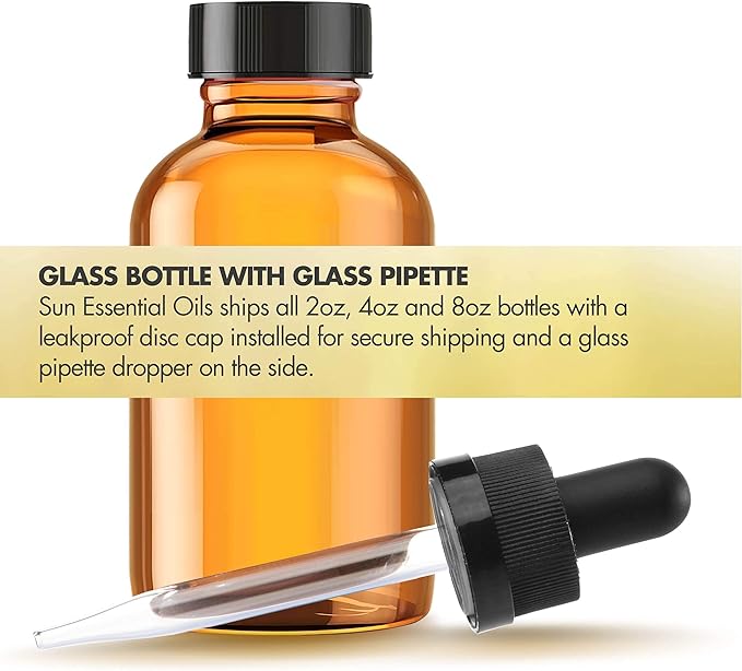Sun Essential Oils 8 oz Ylang Ylang Essential Oil - Aromatherapy Oil