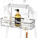 DELLAN Hanging Shower Caddy, Shower Rack with Hooks for Shower & Bath Chair, Bathroom Shower Basket for Elderly, Pregnant, Handicap, Patient