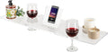 40" Supreme Plus- Luxury Bathtub Tray Caddy- 3/8" Thick, Clear Bath Tub Tray Table for 1 or 2 Bathers, Acrylic Bathtub Caddy, iPad and 2 Wine Glass Holders (Supreme Plus, 40")