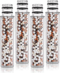 SR SUN RISE Shower Filter for Handheld Shower Head, 4 Pack Replacement Filters for Hard Water Remove Chlorine and Harmful Substances Only Fits SR SUN RISE Shower Head