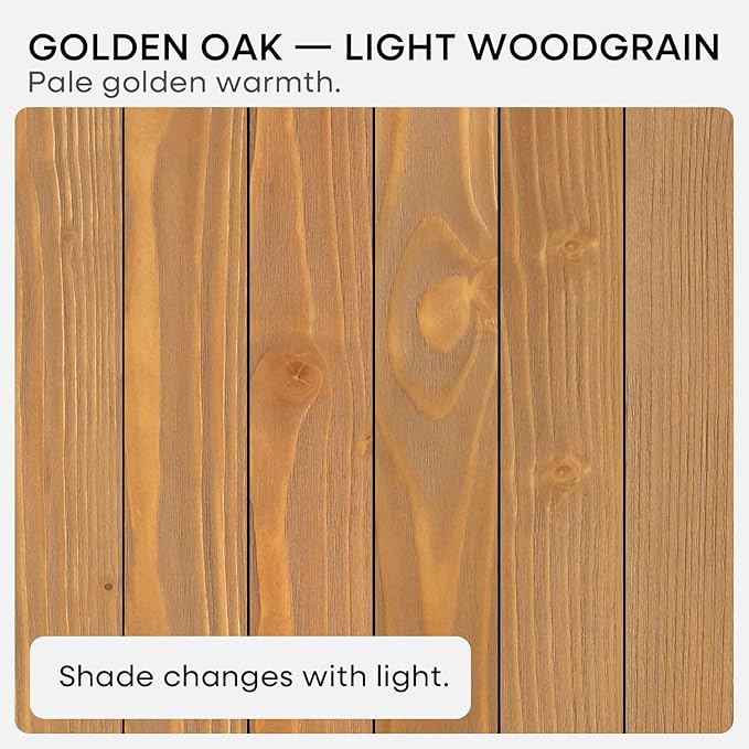 Homeforia 24 inch Golden Oak Floating Shelf, High End Solid Real Wood 24inch Small Floating Shelves for Wall Mounted, Oak Wooden 24in Floating Shelves, Heavy Duty Bracket, 24 X 6.5 X 1.75 in, Set of 2