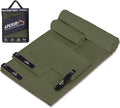 APEXUP Microfiber Travel Towel, Ultra Absorbent Quick Dry Towels, Lightweight Gym Sports Camping Towel for Workout, Yoga, Beach, Shower, Swimming (Combo, Army Green)