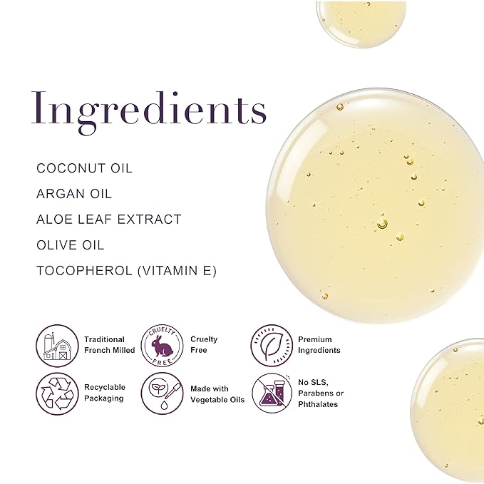 A LA MAISON French Liquid Hand Soap, Citrus Blossom - Natural Hand Wash Made with Essential Oils - Biodegradable, Plant-Based, Vegan, Cruelty-Free, Alcohol & Paraben Free (16.9 oz, 3 Pack)