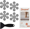 Bathtub Stickers Non-Slip, Safety Shower Treads Adhesive Appliques with Premium Scraper